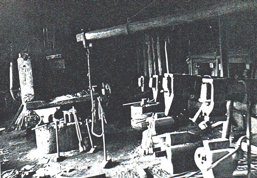 Die Correll'sche Hammerschmiede. Hier arbeitete Siefert als Schlosser Image