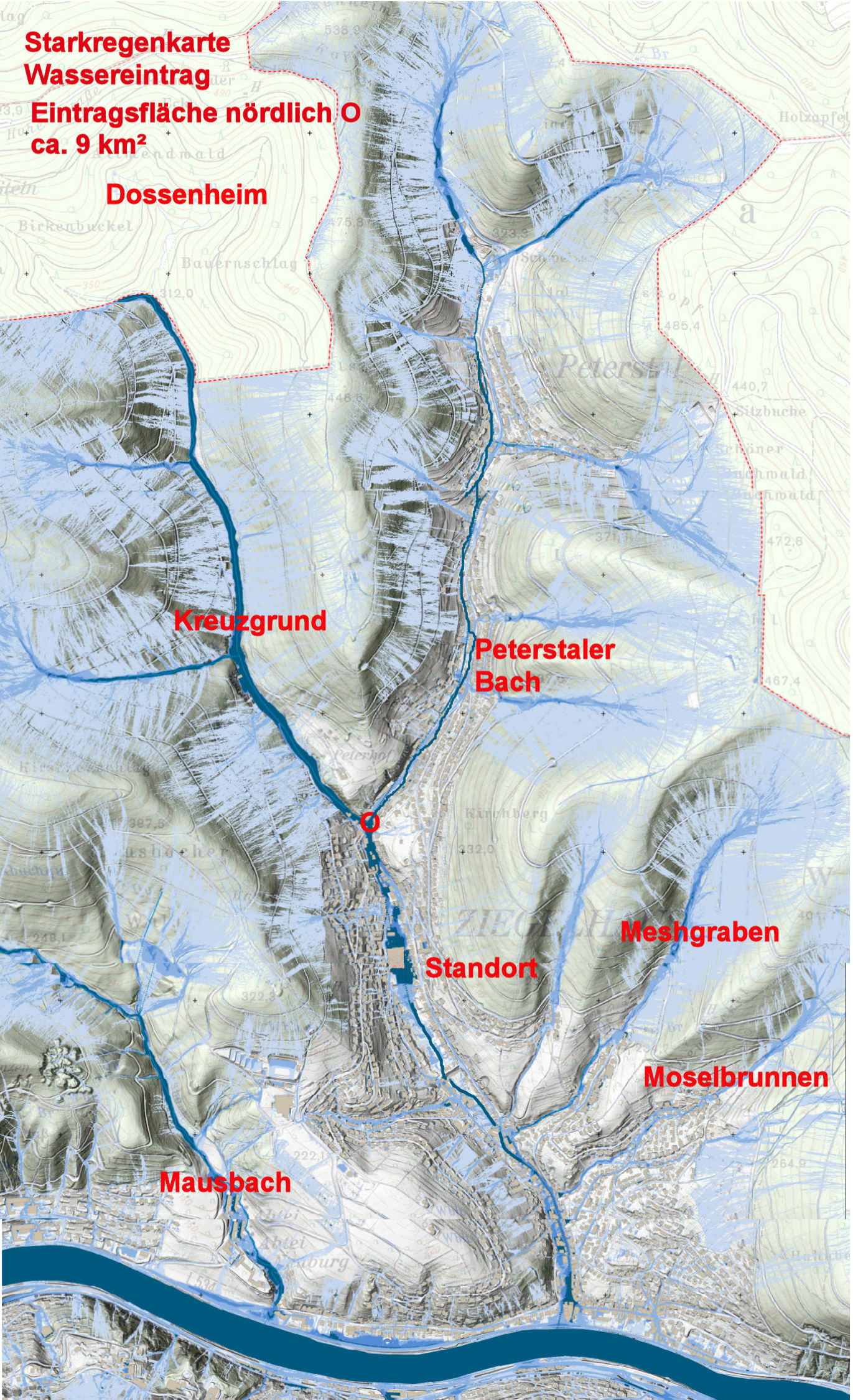 Starkregenkarte LBU Baden-Württemberg Image